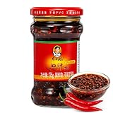 Salsa Picante de Chile Crujiente, aceite picante, textura crujiente, aroma intenso y equilibrio entre picante y sabor tostado, Apto para noodles ramen arroz dumplings, 1 unidad de 275 g