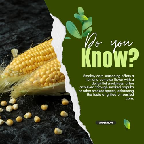 Image of Peepal Essentials Smoky Corn for grilled corn /snacks /salad, Gluten-Free /vegan, No added Artificial Colour - No MSG - No Preservatives