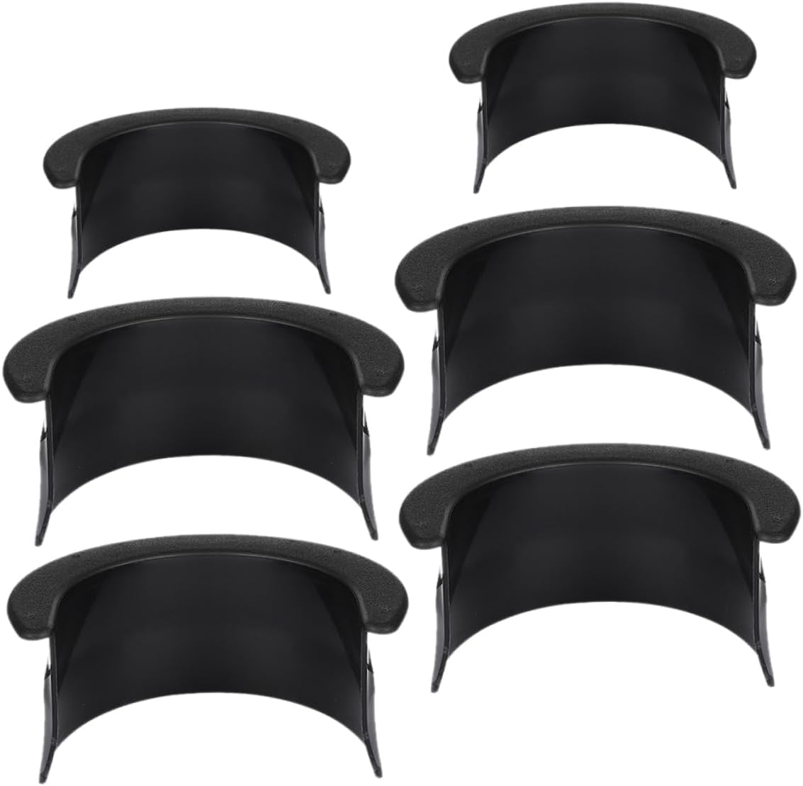 Milisten 12pcs Pool Table Liner Plastic Billiard Pocket Inserts Liners for Pool Table Accessories Corner Guards Set for Game