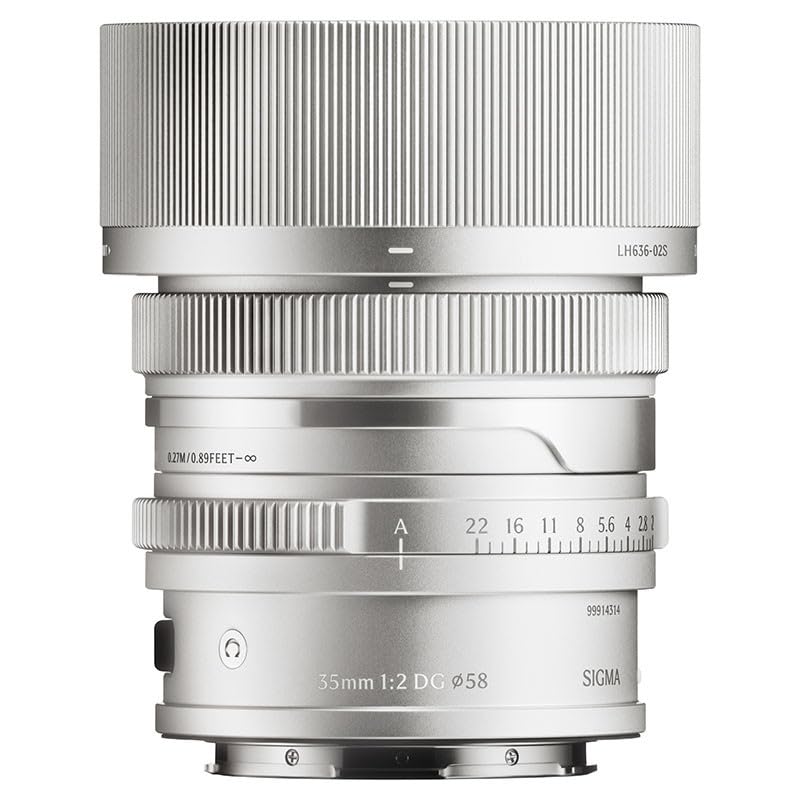 Amazon.co.jp: 35mm F2 DG シルバー Contemporary ライカLマウント 単