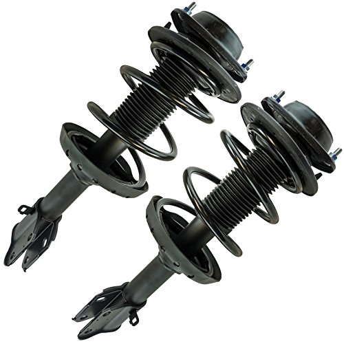 Image of TRQ Front Driver and Passenger Side Strut and Spring Assembly Set Loaded