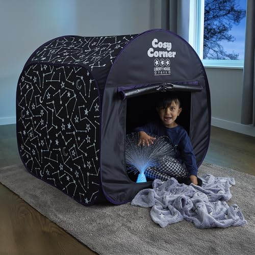 Liberty House Toys Kids Cosy Corner Tent, Black...
