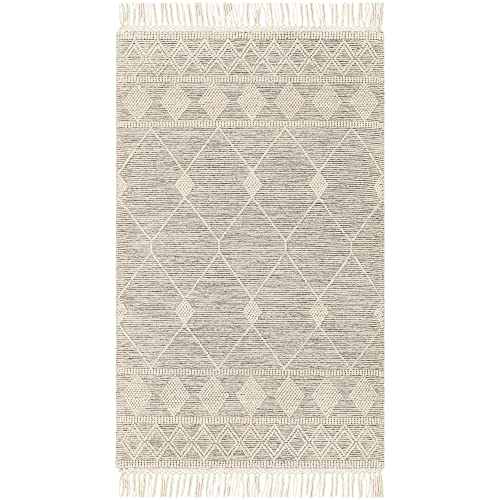Surya Hemingway Global Moroccan Area Rug,9' X 12',Light Grey #TOP2
