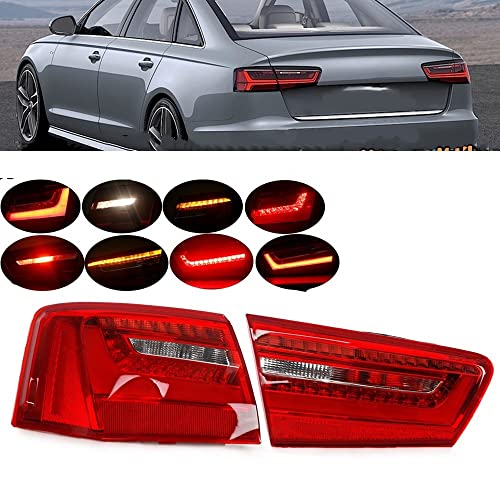 Feu arrière LED intérieur gauche auto antibrouillard A6 C7 - 2