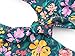 Dvenki Girls Cutout One Piece Swimsuit - Adjustable Straps Big Kid Floral Print Bathing Suit with Cross Back Size 14