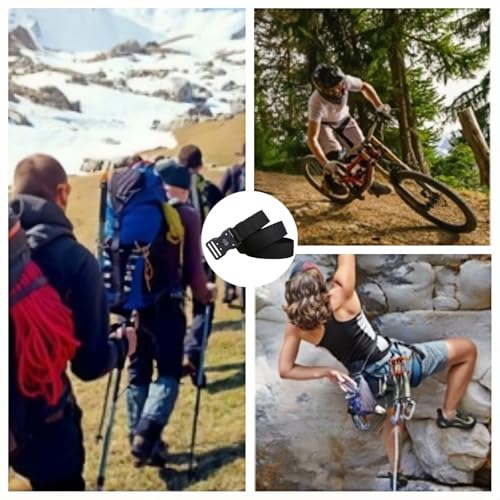 Nylon Belt, Mens Web Belt Tailored for Outdoor Sports and Training, Canvas Braided Breathable2