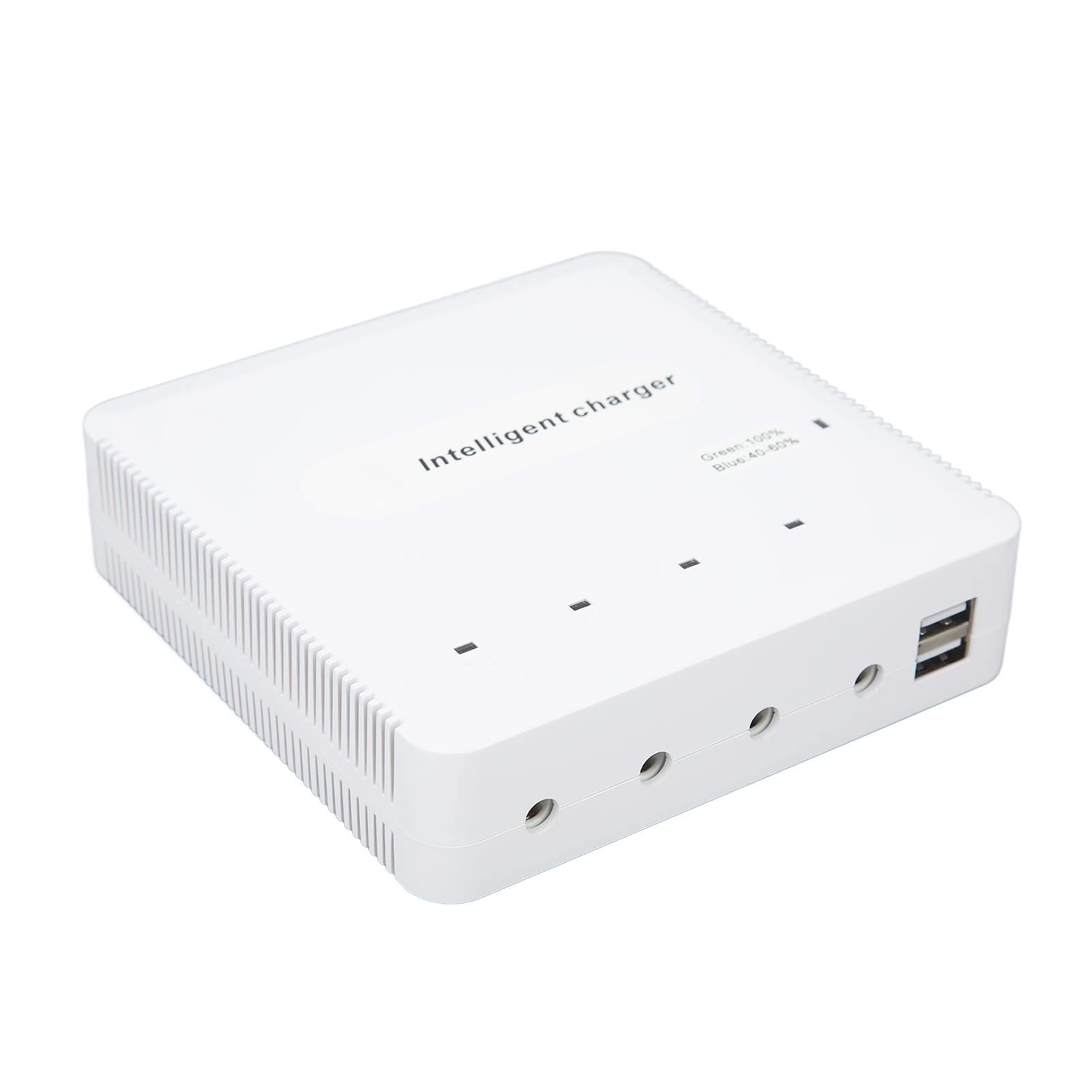 Generic Chargeur de Batterie Intelligent pour Drone, Contacts en Plastique Plaqués Or, Chargeur de Batterie pour Drone pour UAV (Prise UE 100-240V)