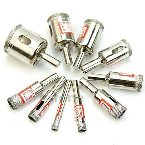 Juego de Brocas de Núcleo con Recubrimiento de Diamante 10 Piezas miniatura 3
