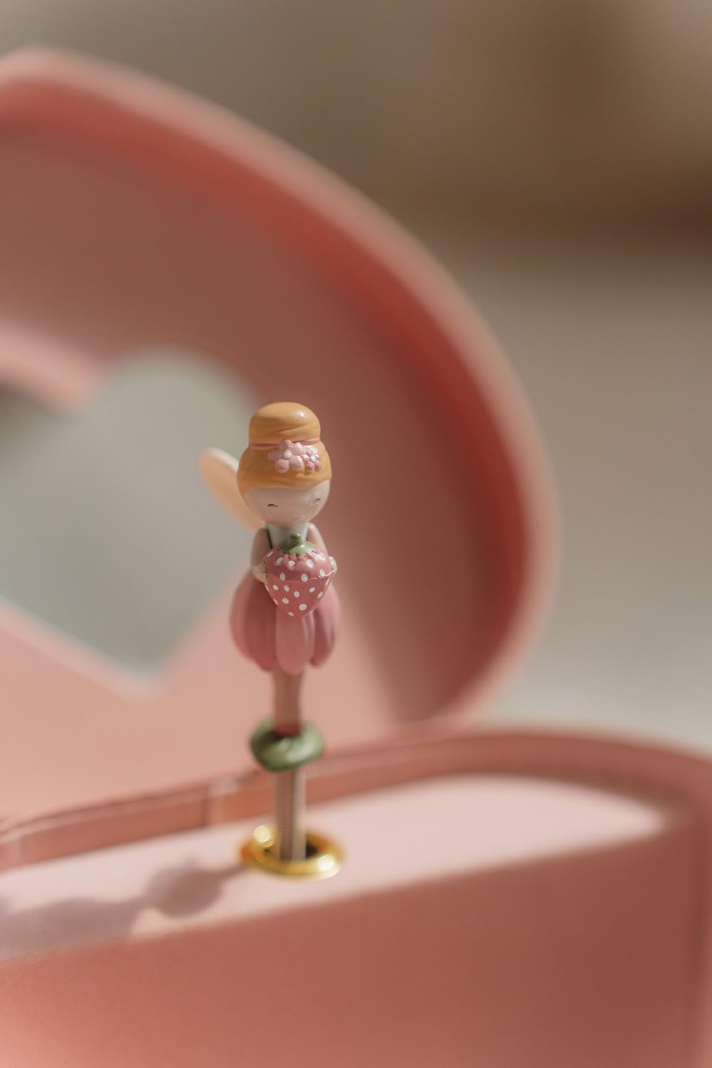 Little Dutch Joyero con música en forma de corazón y bailarina giratoria Fairy Floral Fairy Garden