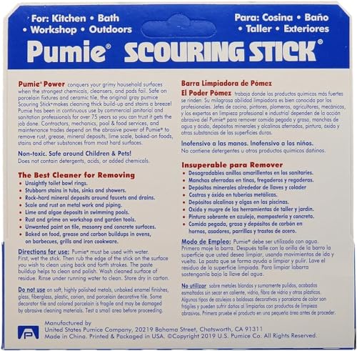 18-Count PUMIE Heavy Duty Pumice Scouring Sticks - image 7