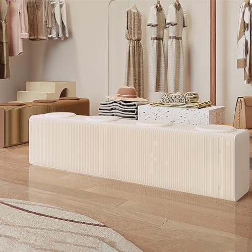 Bancs élégants en papier pliable pour petits espaces intérieurs