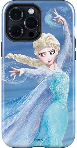 Miniatura 9 de Skinit Impact - Funda compatible con iPhone 15 Pro Max, con licencia oficial de Disney Frozen Elsa Side Portrait
