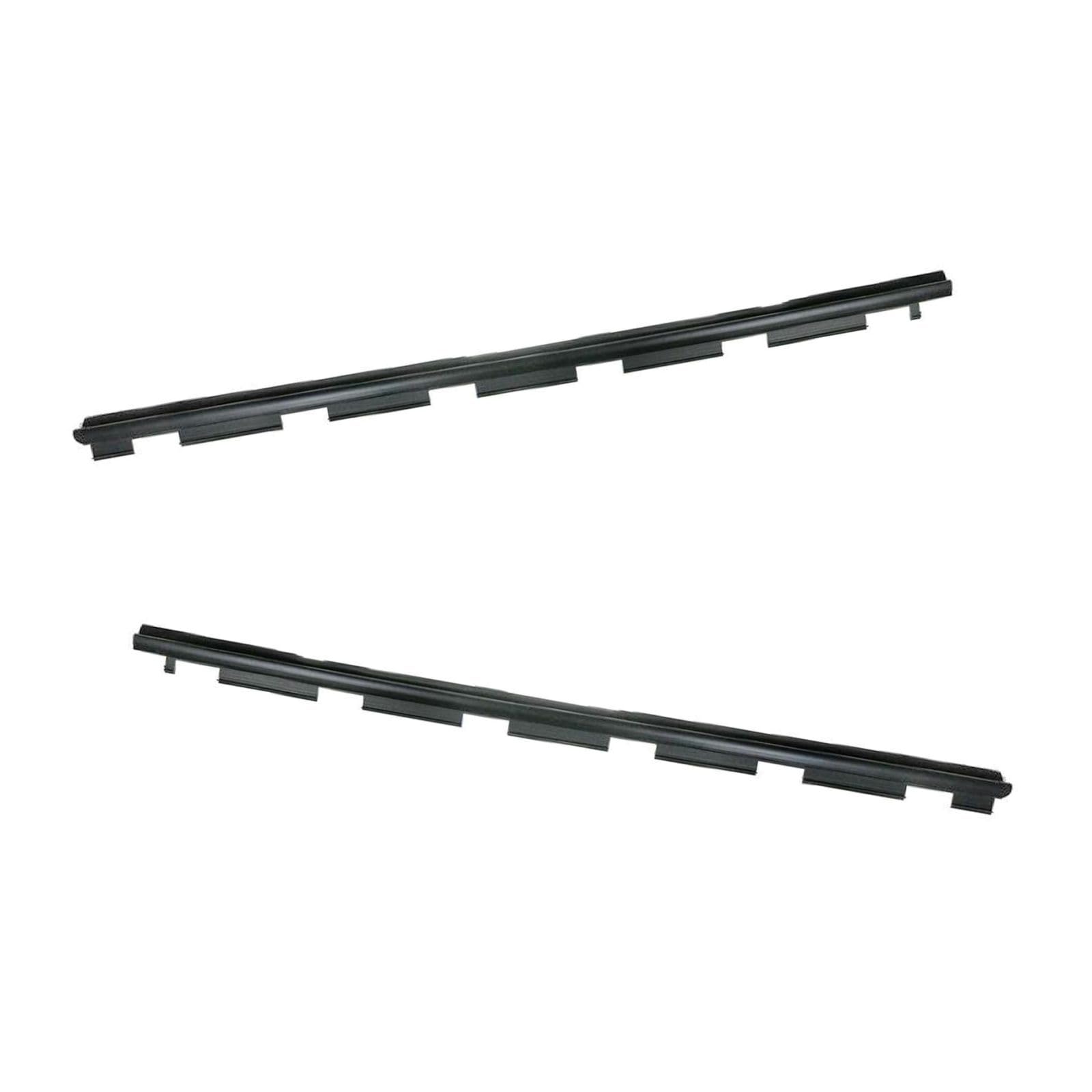 Lmrysalque Outer Front Window Sweep Weatherstrip Seal Pair Set for Escalade 1999 for Tahoe 1995-1998 for C/K 1500 1988-1999 for C/K 1500/2500 Suburban 1992-1999 for C/K 2500/3500 1988-2000 Truck