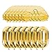 Gold Linking Chains Set of 7 Giant Party Balloon Decorations for 80s 90s Hip Hop Retro Disco Theme Link a Large Arch Display for Birthdays Weddings Graduations Bridal Showers Anniversaries (Gold)