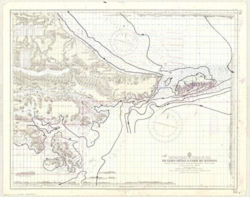 Amazon.com: Mapa histórico: Cabo Horn, Chile 1939, Republica Argentina,  Republica de Chile, Territorio Nacional de la Tierra del Fuego, de Cabo  Penas a Cabo de Hornos, Reproducción antigua vintage. : Hogar y
