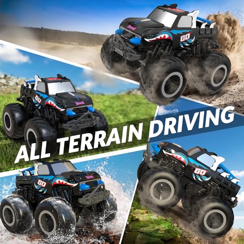 image for STEMTRON Amphibious Remote Control Car 2.4 1:20 GHz All Terrain Off-Ro