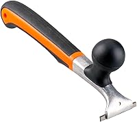 HOLDLY Premium Ergonomic Carbide Scraper 2-1/2" - Sharp Tool for Paint, Varnish, Glue, Stain Removal on Wood, Metal & More