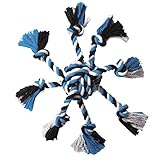 Zanies Crazy Eight Rope Dog Toys, Blue