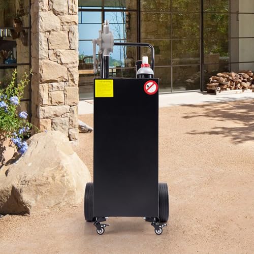 50 Gallon Fuel Caddy, Portable Gas & Diesel Storage Tank