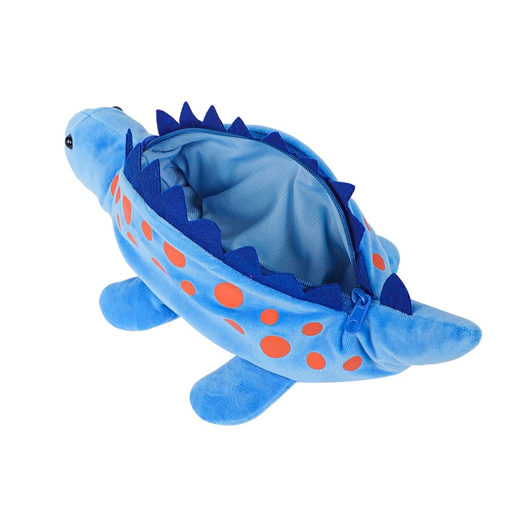 JNGUOSICN Cute Dinosaur Pencil Case Soft Pencil Pouch Pen Bag Animal Pen Holder Zipper Stationery Bag Pen Storage Bags School Supplies - Image 3