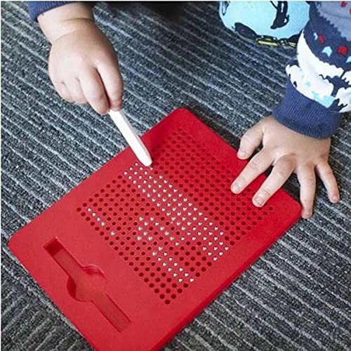 Image of VGRASSP Doodle Writing Magnetic Drawing Board - Erasable MagPad Play Pad for Kids (Drawing Board)(Red)