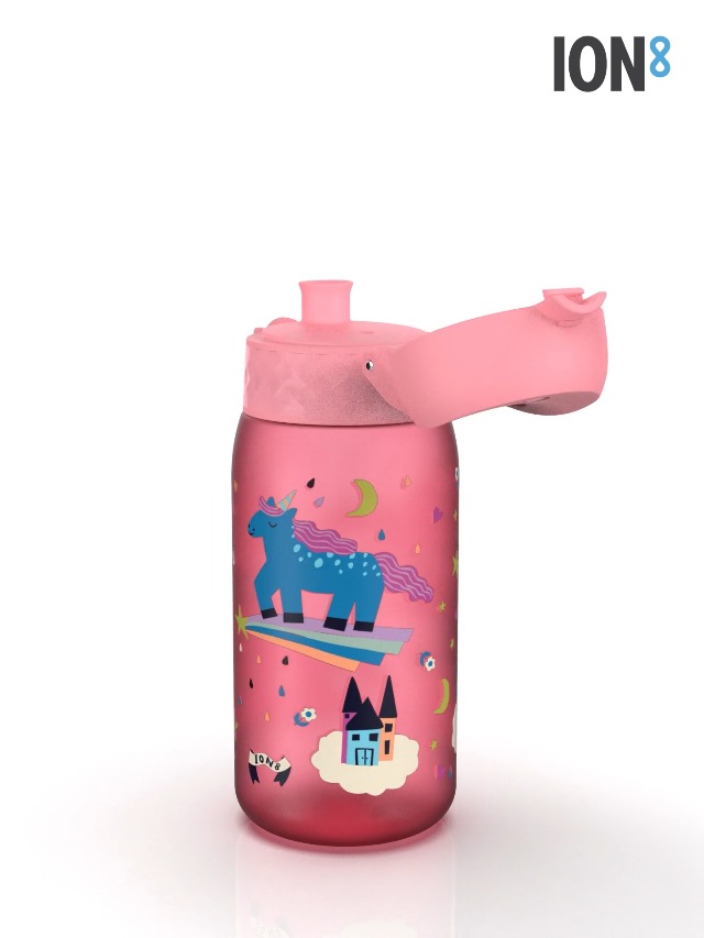 Borraccia ION8 Per Bambini 350 Ml - Design Unicorno, Antigoccia, Senza BPA, Lavabile In Lavastoviglie - Foto 13