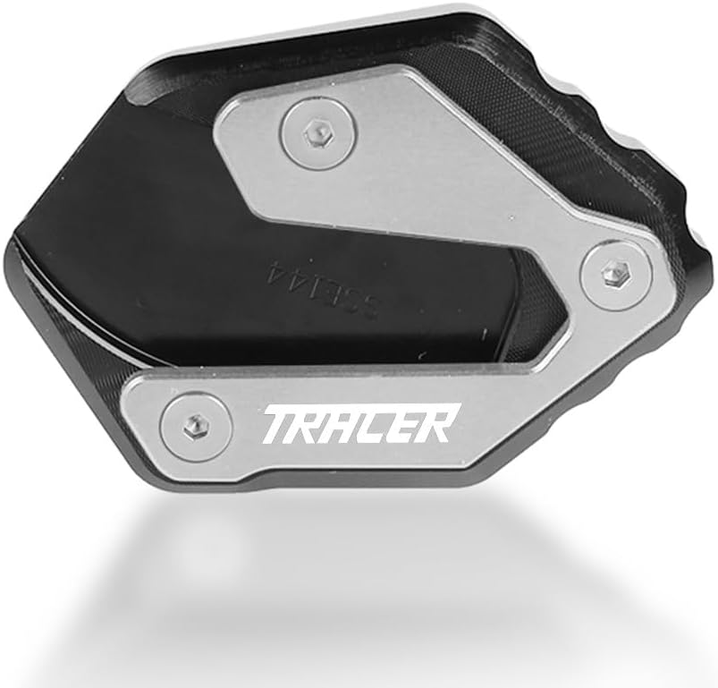 Motorcycle Foot Plate Pad Motorcycle Kickstand Support Plate Foot Side Stand Enlarge Extension Pad for Y&AMAHA MT-07 MT 07 XSR 700 XSR700 FZ 07 2014-2023