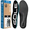 SOLE Active Thick Insoles - Custom Moldable Orthotic Support for Any Arch Type, Plantar Fasciitis Relief - Multiple Sizes
