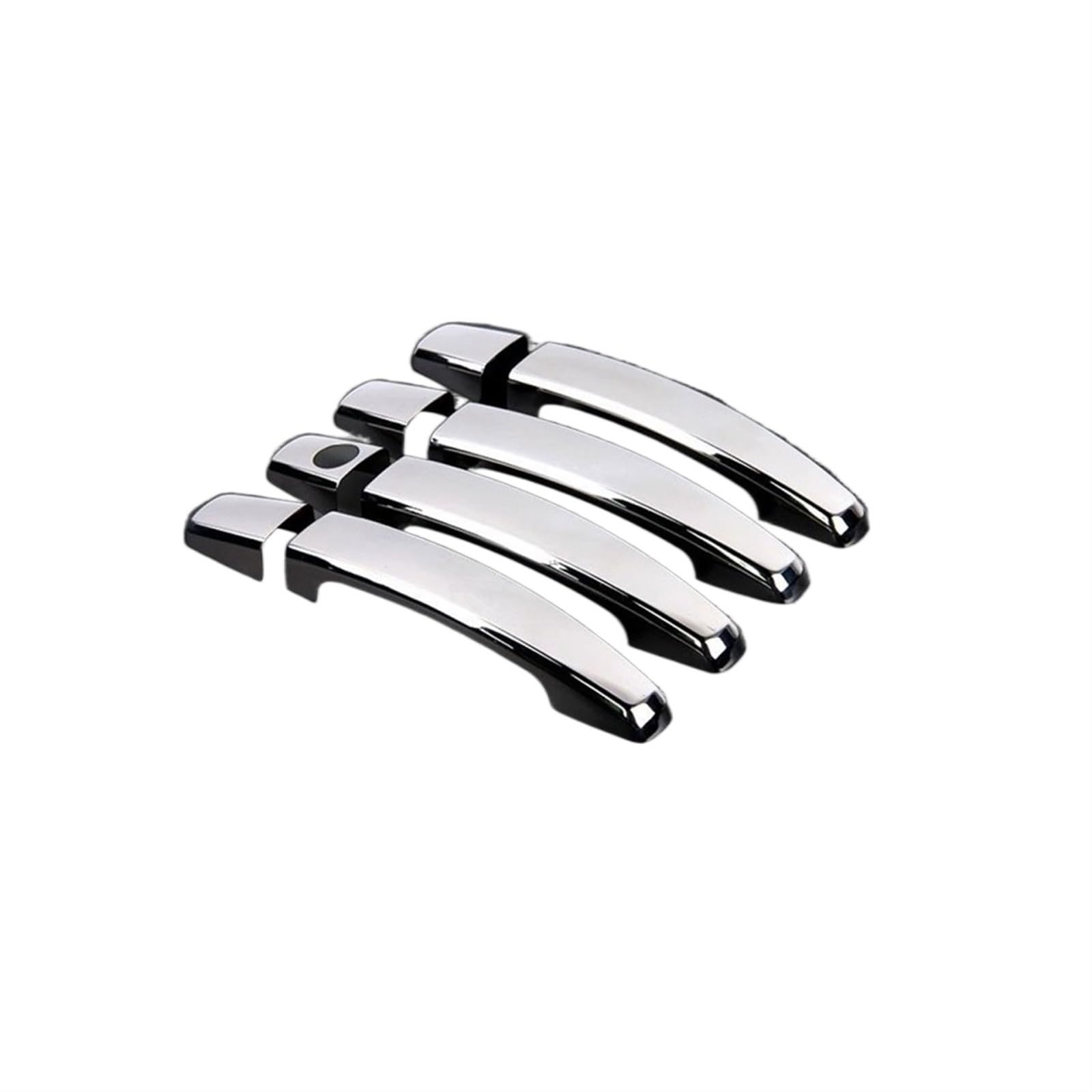 Drezzo Car Exterior Door Handle Chrome Door Handle Cover Trim Stickers Set for Peugeot 2008 2013-2019(Handle)