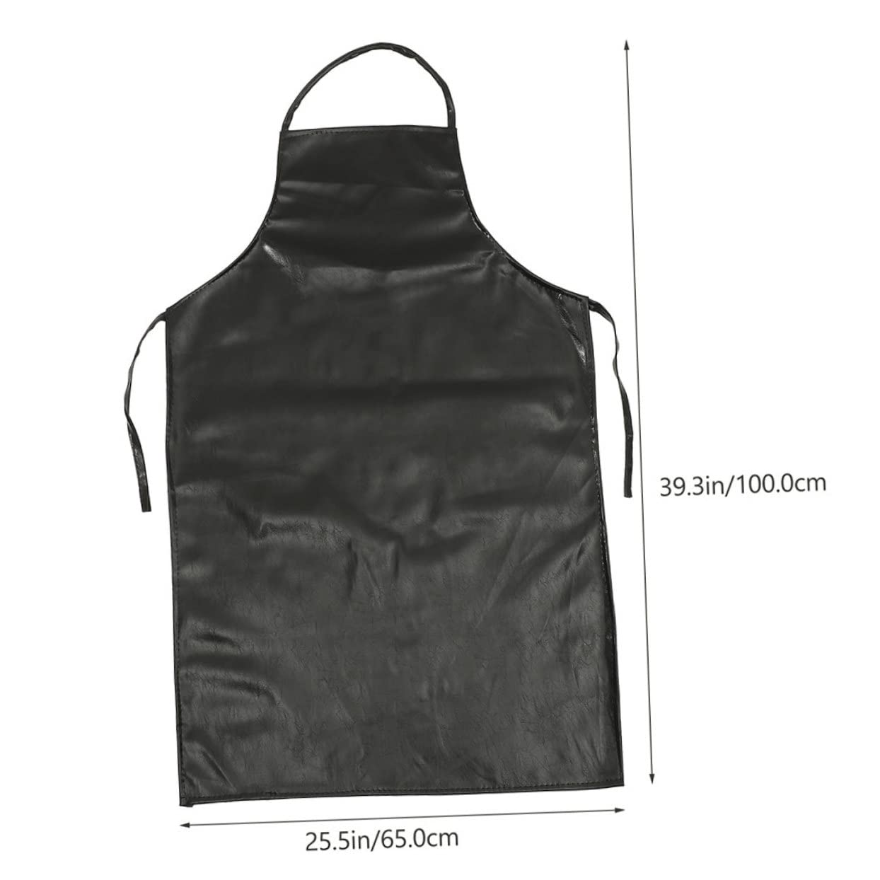 BRIGHTFUFU 1 Set Leather Apron Aprons for Men Grilling Accessories Oil-proof Cooking Aprons Salon Apron Waterproof Apron Smocks Kitchen Oversleeves Cafe Aprons Grease Proofing Aprons Black