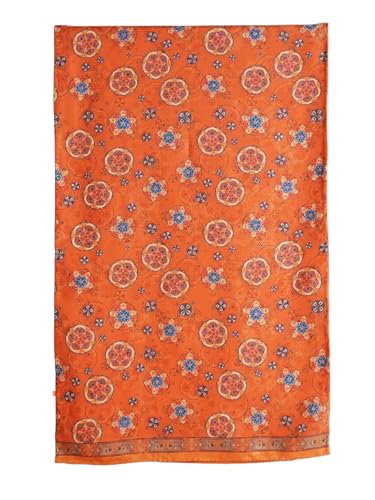 Foulard en soie orange jacquard HangErFeng accessoires de mode