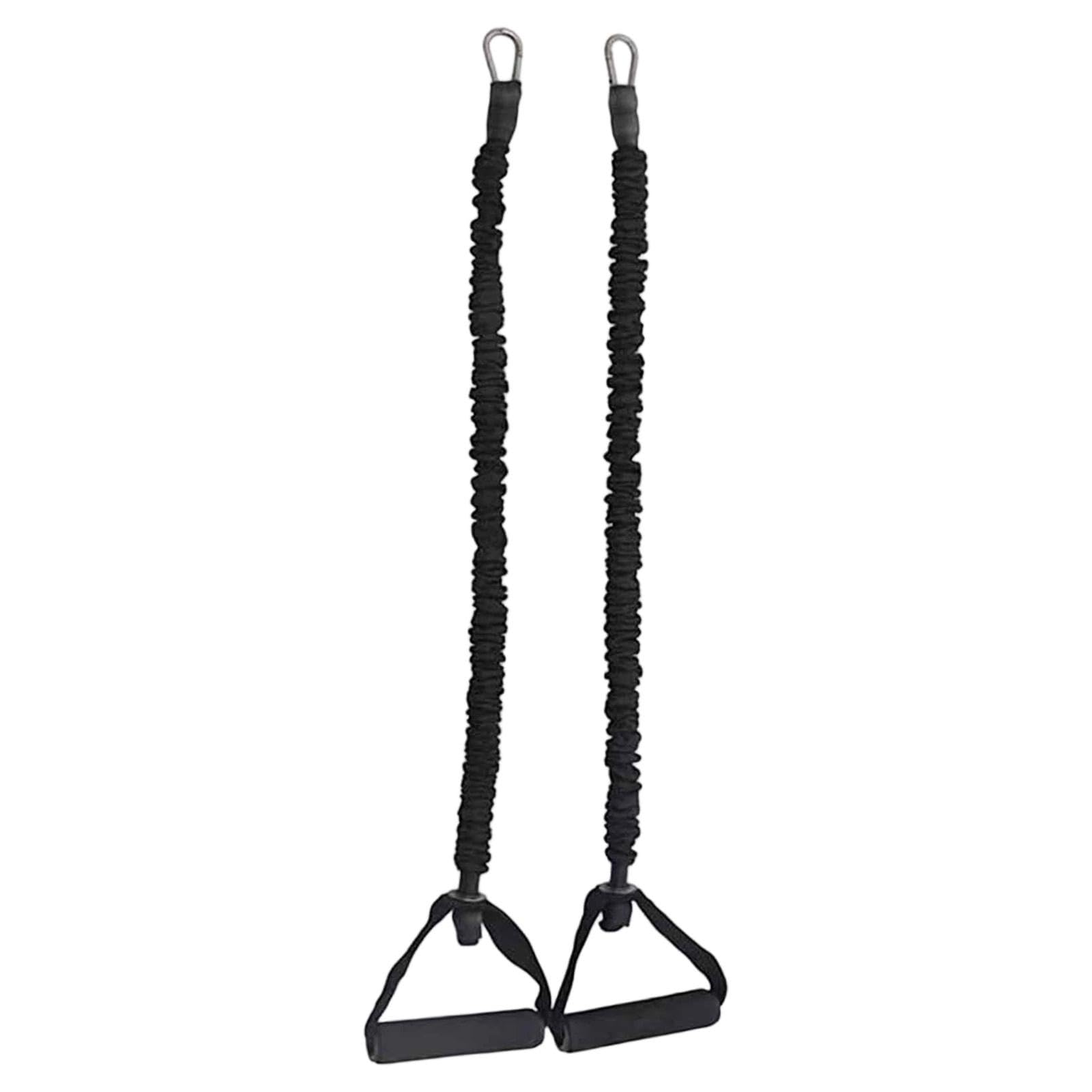 harayaa 2X Cuerdas de Tracción para Pilates Reformer, Correas de Ejercicio, Equipo de Entrenamiento Que Reemplaza Gimnasio, para Ejercicios de Gimnasio