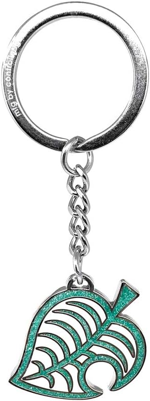 Controller Gear Animal Crossing Key Chain (Leaf)