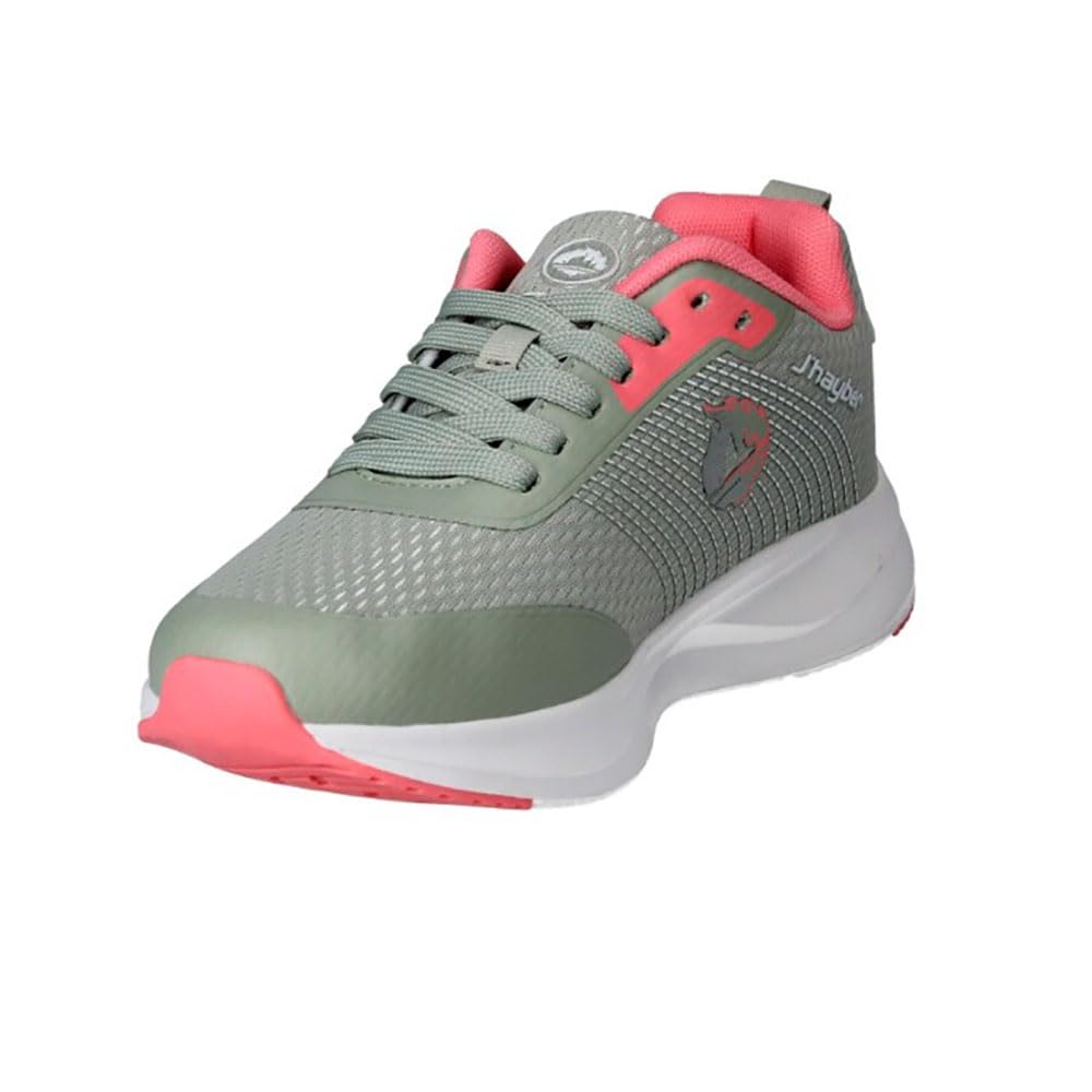 J´HAYBER - J’hayber ZS450983 Zapatillas Deportivas Mujer, Zapatillas Running y Fitness, Ligeras y Transpirables, Suela con Amortiguación, Cómodas para Deporte, Caminar y Uso Diario, Verde y Rosa para: