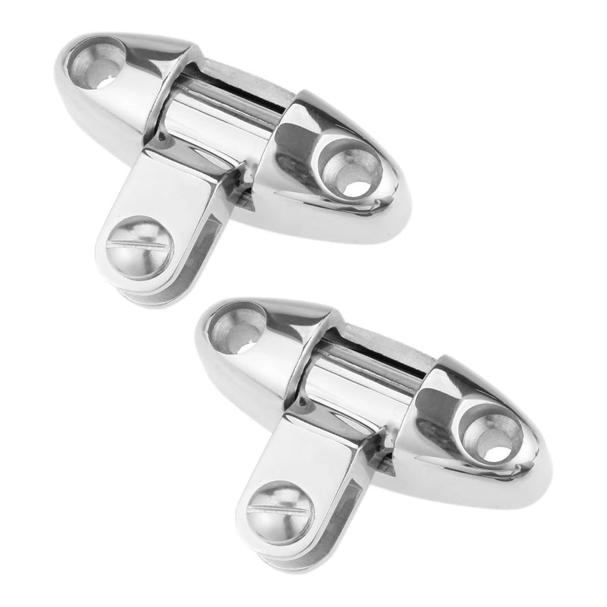 Supporto per tendalino per barca con cerniera, ponte marino, montaggio del tetto del tendalino, cerniera rotante per ponte con cuscinetto in gomma, accessori per yacht e nautica