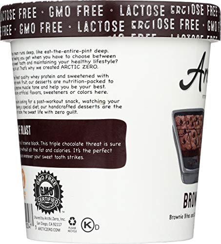 6 Pack, Arctic Zero Brownie Blast Pint