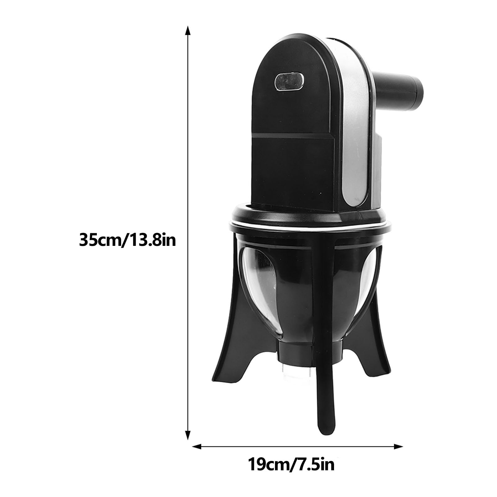 Jeffergarden Automatischer Fleischbällchen Maker Edelstahl Fleischbällchen Maschine Kleiner Meatball Maker für den Privaten und Gewerblichen Gebrauch (EU-Stecker 100-250 V)