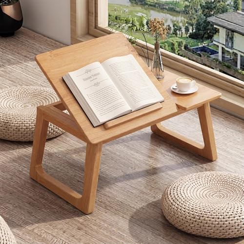 Table basse compacte et pliable 60x35cm pour salon