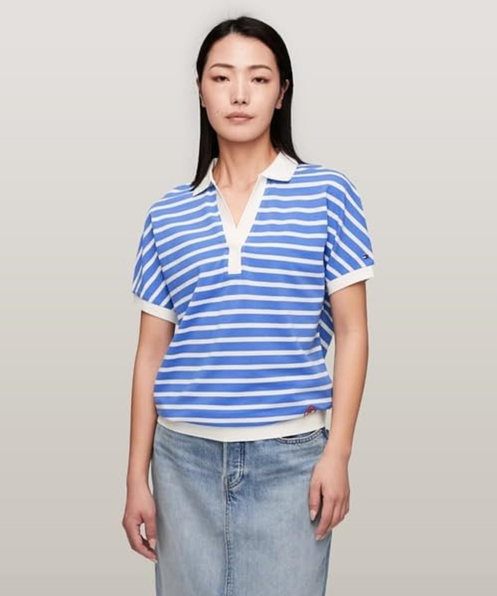 Tommy Hilfiger Polo Donna Regular Fit Multicolore