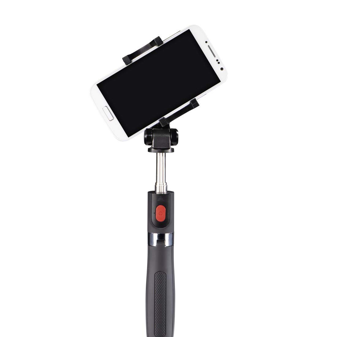 Hama Selfie stick, kijek do zdjęć ze statywem (statyw na telefon, monopod, bluetooth, aluminium, maks.57 cm) czarny