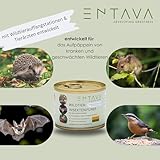 ENTAVA Frisches Insektenpüree - 100% Insekten, Igelfutter, Vogelfutter, Reptilienfutter, (Wild-) vogelfutter, Kleinnagerfutter, Frettchenfutter, Fischfutter (200g)