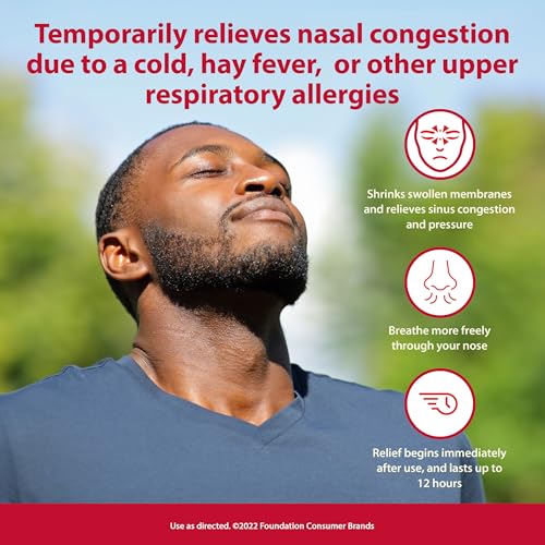Dristan 12-Hour Nasal Spray Decongestant, Fast-Acting Relief, 3-Pack - Image 3