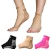 AIvada Plantar Fasciitis Support Compression Socks Foot Sleeves - Comfortable Arch Support - Quick Pain Relief, Reduced Soreness - Graduated Compression Brace - Faster Recovery Nude SM