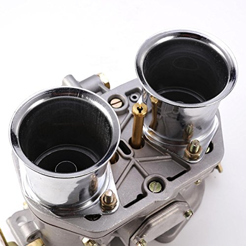 Partol Weber Carburetor Carb for 40 IDF 2 Barrel Carb Replacement Bug Volkswagen Beetle VW Fiat Porsche - Manual Choke - Thumbnail 4