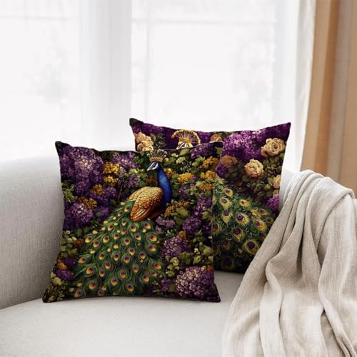 Housse de coussin 55x55cm imperméable en lin pour canapé et salon de jardin