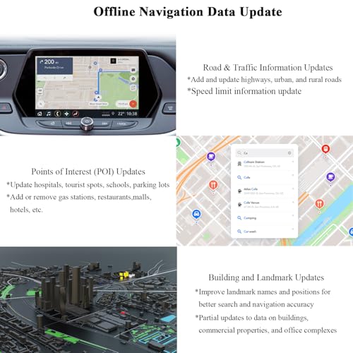 image for Grayda 2025 Latest Navigation SD Card Map Update 86271-0E077,GPS Map C