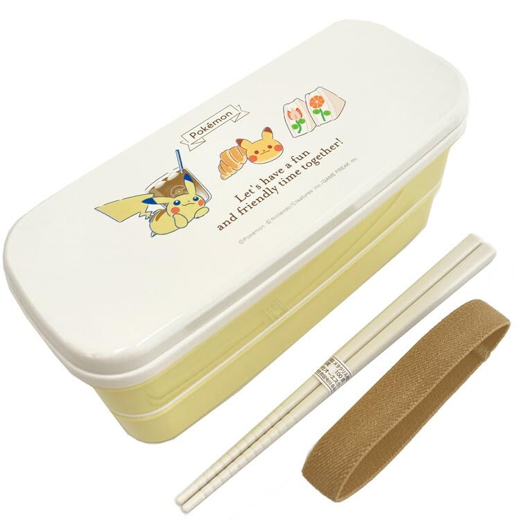 ポケットモンスター♡二段ピクニックボックス ポケモン 2段ピクニックボックス 弁当箱 - メルカリ