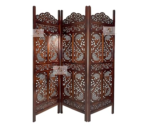 Image of Partition for Living Room,Divider,Partition Wall Divider Screen Separator, Wall Panel Divider for Hall | Bedroom |Office | Puja Room | Restaurant S Design (3- Panels)