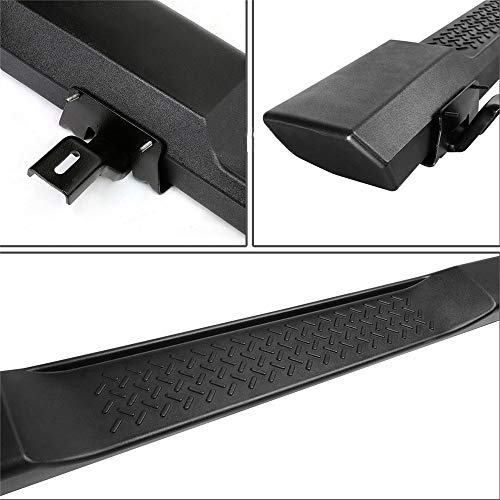 Estribos para Wrangler JK 2 puertas 2007-2017 negro mate miniatura 6