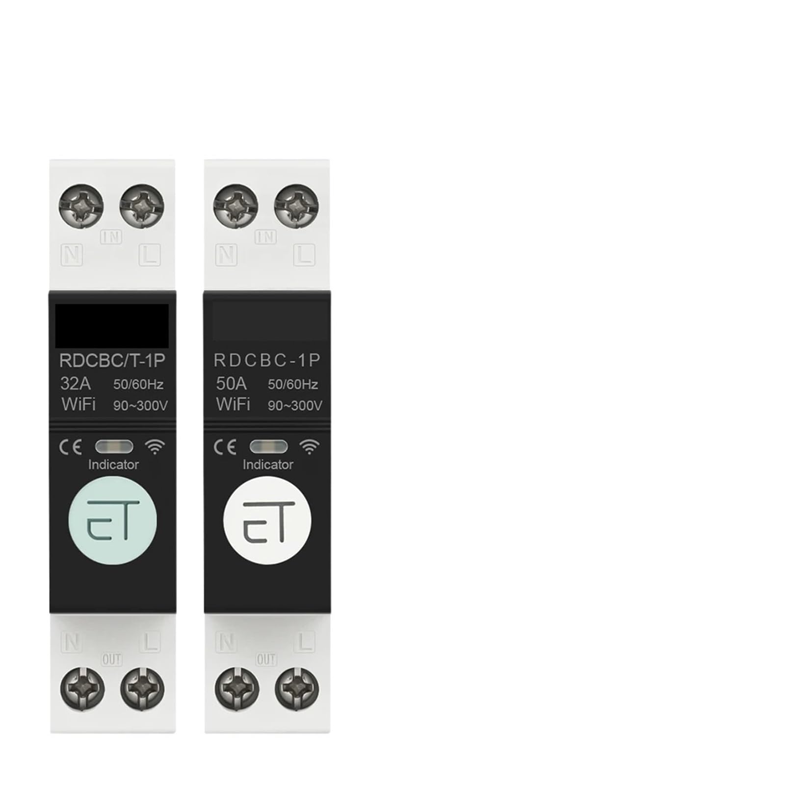 BALYDLUL 1pcs Circuit Breaker Time Relay Switch 1P+N 63A Power-off Memory((Wh1te),32A)